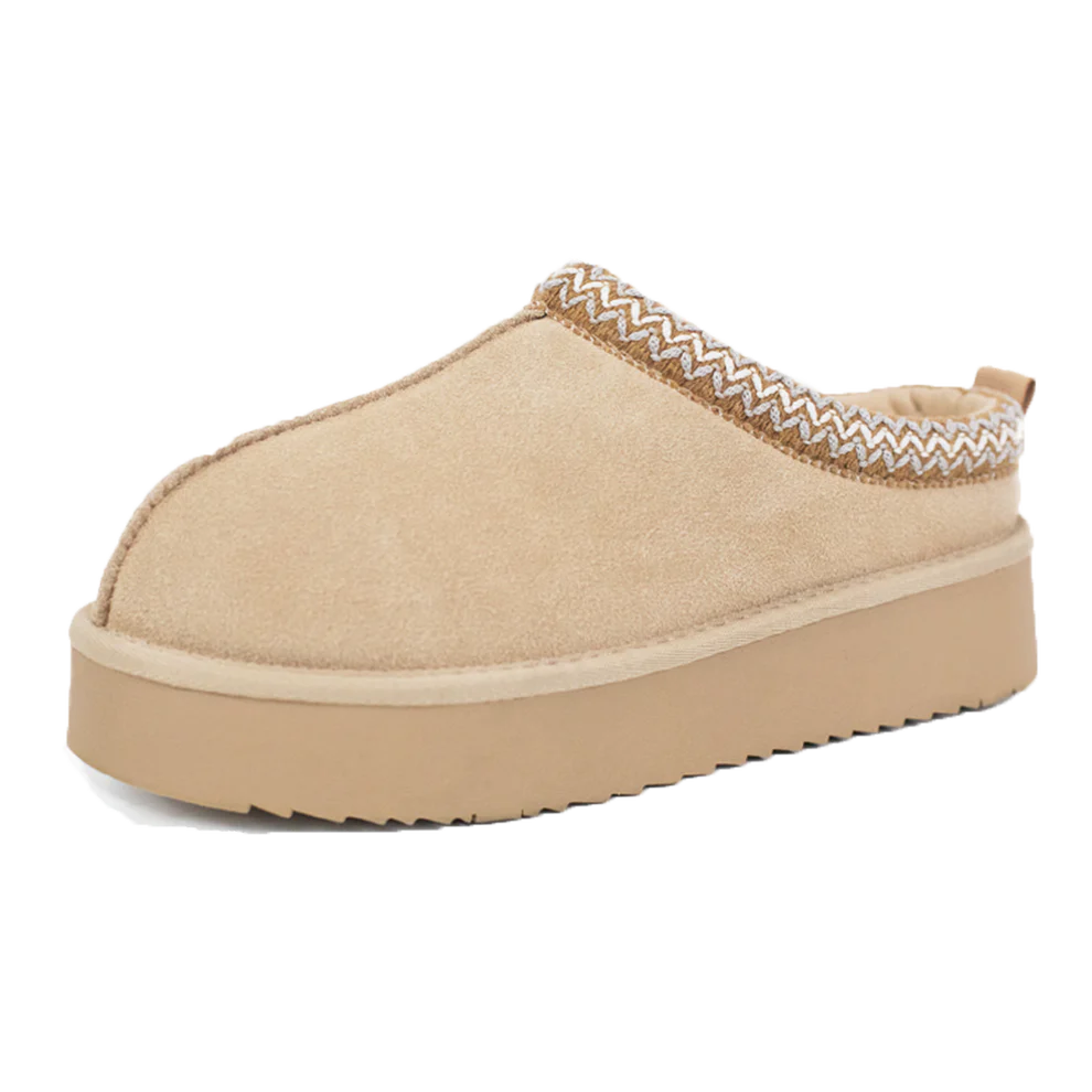 2410 Braided Platform Slipper Shoes