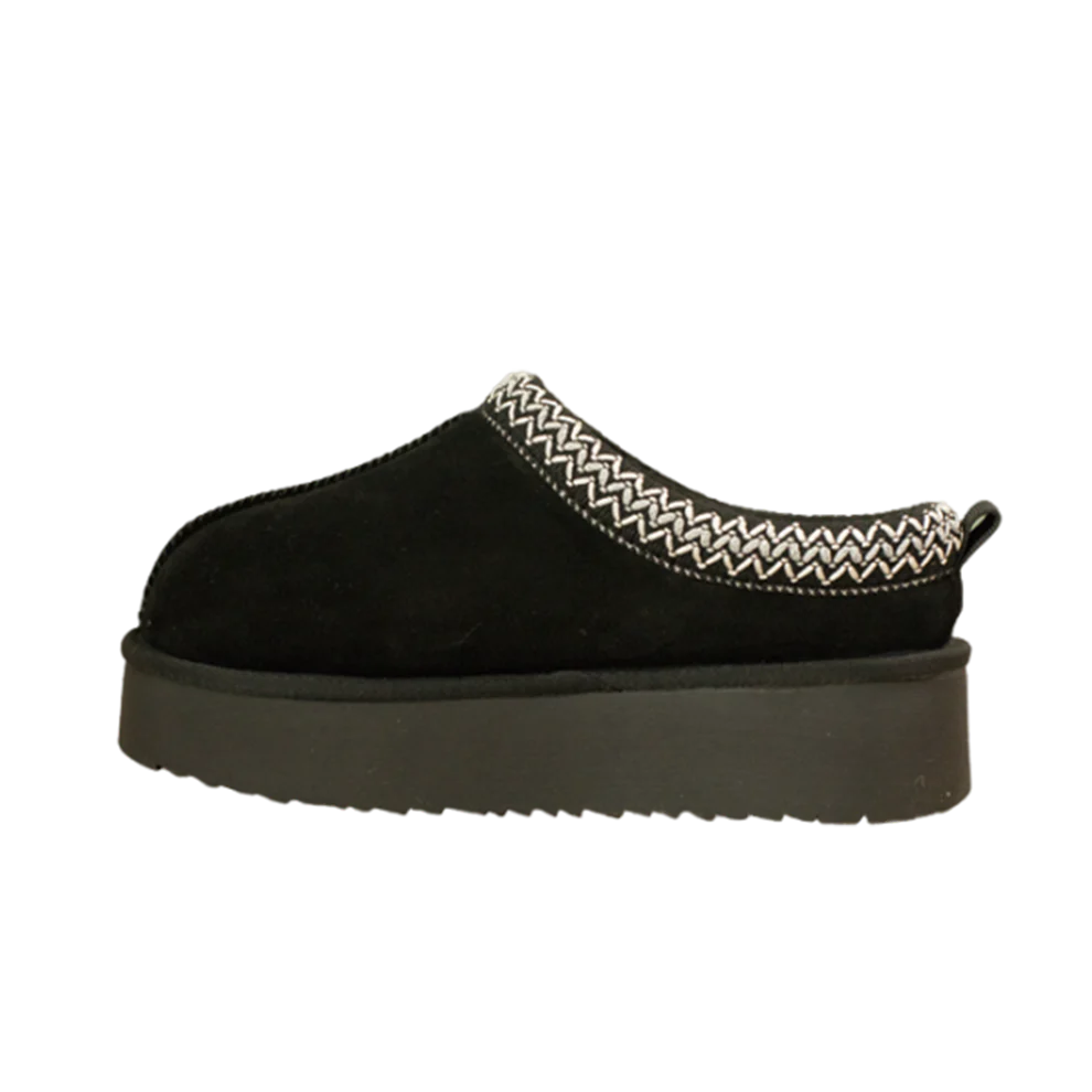 2410 Braided Platform Slipper Shoes