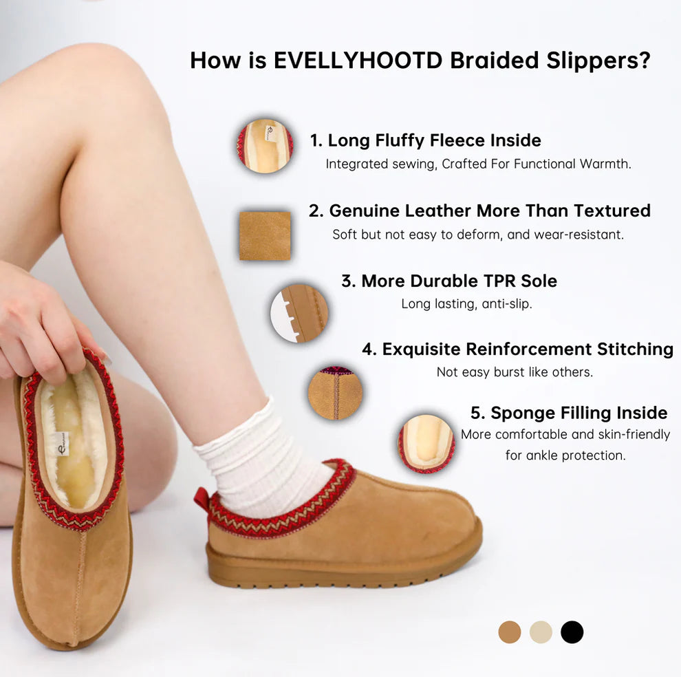 2409 Braided Slipper Shoes