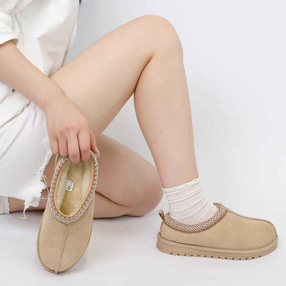 2409 Braided Slipper Shoes